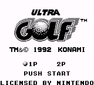 Screenshot Thumbnail / Media File 1 for Ultra Golf (USA)
