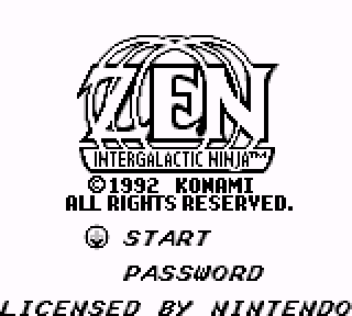Screenshot Thumbnail / Media File 1 for Zen - Intergalactic Ninja (USA)