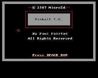 Screenshot Thumbnail / Media File 1 for Pinball I.Q.