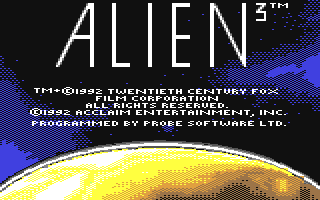 Screenshot Thumbnail / Media File 1 for Alien 3 (E)