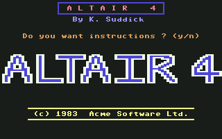 Screenshot Thumbnail / Media File 1 for Altair 4 (E)