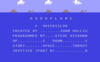 Screenshot Thumbnail / Media File 1 for Aquaplane (E)