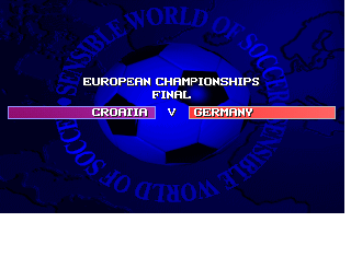 Screenshot Thumbnail / Media File 1 for Sensible World of Soccer '95-'96 - European Championship Edition