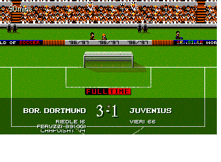 Screenshot Thumbnail / Media File 1 for Sensible World of Soccer '96-'97
