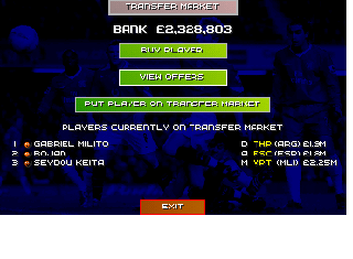 Screenshot Thumbnail / Media File 1 for Sensible World of Soccer