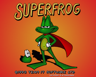 Screenshot Thumbnail / Media File 1 for Superfrog