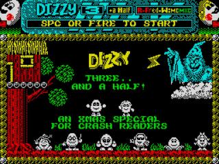 Screenshot Thumbnail / Media File 1 for Dizzy III & a Half (1988)(Codemasters)