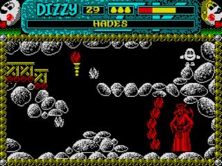 Screenshot Thumbnail / Media File 1 for Dizzy IV - Magicland Dizzy (1989)(Codemasters)(128k)