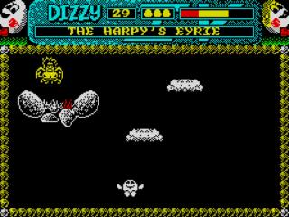 Screenshot Thumbnail / Media File 1 for Dizzy IV - Magicland Dizzy (1989)(Codemasters)(128k)