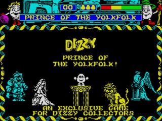 Screenshot Thumbnail / Media File 1 for Dizzy VI - Prince Of The Yolkfolk (1991)(Codemasters)(128k)