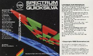 Screenshot Thumbnail / Media File 1 for L Game, The (1982)(Quicksilva)