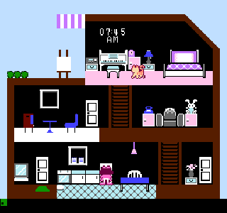 Screenshot Thumbnail / Media File 1 for Apple Town Monogatari - Little Computer People (Japan)