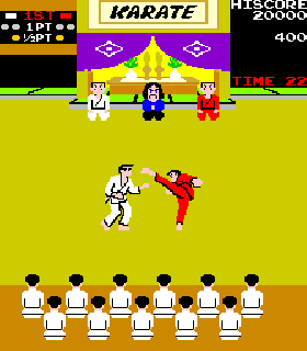 Screenshot Thumbnail / Media File 1 for Karate Champ (Japan)