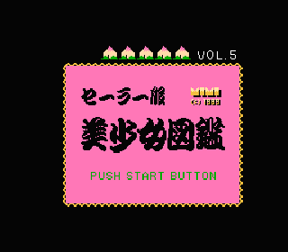 Screenshot Thumbnail / Media File 1 for Sailor Fuku Bishoujo Zukan Vol. 5 (Japan) (Unl)