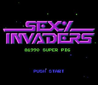 Screenshot Thumbnail / Media File 1 for Sexy Invaders (Japan) (Unl)