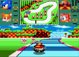 Screenshot Thumbnail / Media File 1 for Sonic Drift (Japan) (Sample)