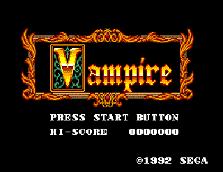Screenshot Thumbnail / Media File 1 for Vampire (Europe) (Beta)