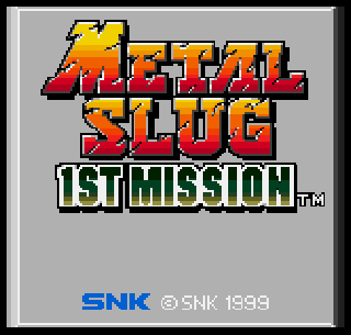 Screenshot Thumbnail / Media File 1 for Metal Slug - 1st Mission