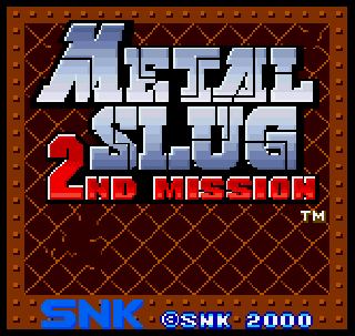 Screenshot Thumbnail / Media File 1 for Metal Slug - 2nd Mission