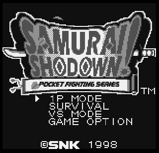 Screenshot Thumbnail / Media File 1 for Samurai Shodown!