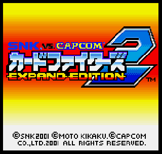 Screenshot Thumbnail / Media File 1 for SNK Vs Capcom - Card Fighters Clash 2 - Expand Edition