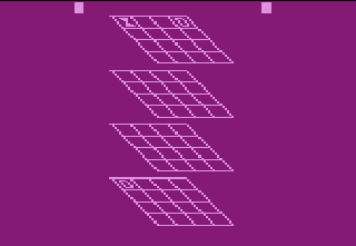 Screenshot Thumbnail / Media File 1 for 3-D Tic-Tac-Toe (1980) (Atari, Carol Shaw - Sears) (CX2618 - 49-75123)