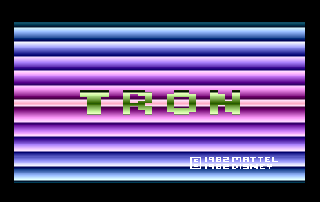 Screenshot Thumbnail / Media File 1 for Adventures of TRON (TRON Joystick) (1982) (M Network, Hal Finney, Glenn Hightower, Peter Kaminski - INTV) (MT4317)