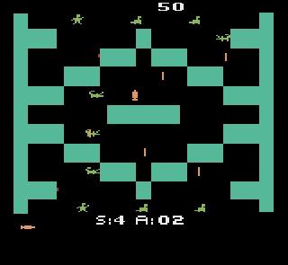 Screenshot Thumbnail / Media File 1 for Alligator People (1983) (20th Century Fox Video Games, John Russell) (Prototype)