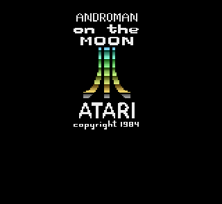 Screenshot Thumbnail / Media File 1 for AndroMan on the Moon (1984) (Western Technologies, Michael Case, Lenny Carlson) (Prototype)