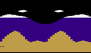 Screenshot Thumbnail / Media File 1 for Artillery Duel (1983) (Xonox - K-Tel Software, John Perkins) (6230, 7210, 06004, 99004)