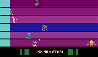 Screenshot Thumbnail / Media File 1 for A-Team, The (AKA Saboteur) (05-08-1984) (Atari, Jerome Domurat, Howard Scott Warshaw) (CX26133) (Prototype)