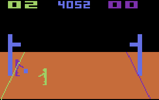 Screenshot Thumbnail / Media File 1 for Basketball (1978) (Atari, Alan Miller - Sears) (CX2624 - 6-99826, 49-75113)