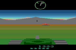 Screenshot Thumbnail / Media File 1 for Battlezone (1983) (Atari - GCC, Mike Feinstein) (CX2681)