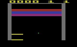 Screenshot Thumbnail / Media File 1 for Bionic Breakthrough (Headband - Super Breakout) (Mindlink Controller) (1984) (Atari, Paul Donaldson) (Prototype)