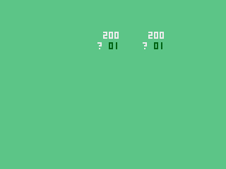 Screenshot Thumbnail / Media File 1 for Blackjack - Black Jack (Gambling) (Paddle) (1977) (Atari, Bob Whitehead - Sears) (CX2651 - 99805, 49-75602)