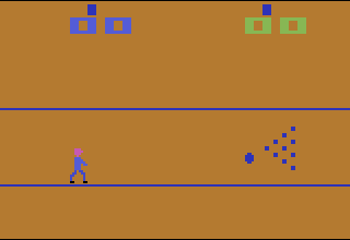 Screenshot Thumbnail / Media File 1 for Bowling (1979) (Atari, Larry Kaplan - Sears) (CX2628 - 6-99842, 49-75117)