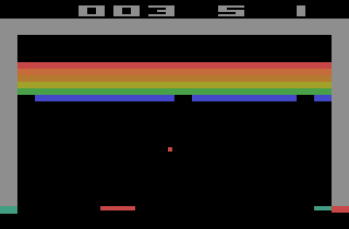 Screenshot Thumbnail / Media File 1 for Breakout - Breakaway IV (Paddle) (1978) (Atari, Steve Jobs, Brad Stewart - Sears) (CX2622 - 6-99813, 49-75107)