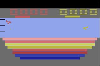 Screenshot Thumbnail / Media File 1 for Canyon Bomber (Paddle) (1979) (Atari, David Crane - Sears) (CX2607 - 6-99828, 49-75115)