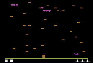 Screenshot Thumbnail / Media File 1 for Centipede (1982) (Atari - GCC) (CX2676)
