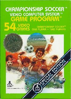 Screenshot Thumbnail / Media File 1 for Championship Soccer - Soccer (1980) (Atari, Steve Wright - Sears) (CX2616 - 49-75155)