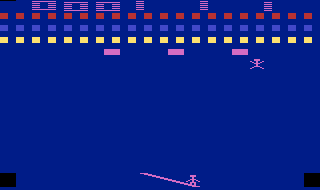 Screenshot Thumbnail / Media File 1 for Circus Atari - Circus (Paddle) (1980) (Atari, Mike Lorenzen - Sears) (CX2630 - 49-75122)