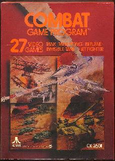Screenshot Thumbnail / Media File 1 for Combat - Tank-Plus (Tank) (1977) (Atari, Joe Decuir, Steve Mayer, Larry Wagner - Sears) (CX2601 - 99801, 6-99801, 49-75124)