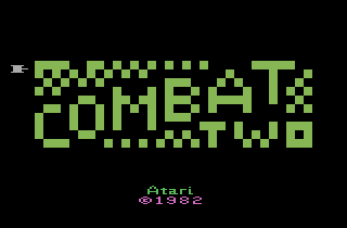 Screenshot Thumbnail / Media File 1 for Combat Two (1982) (Atari - GCC - Hozer Video Games) (CX26156) (Prototype)