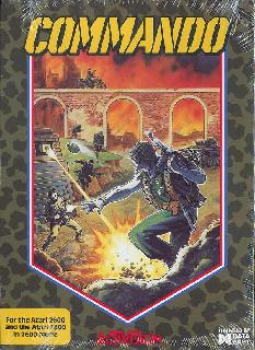 Screenshot Thumbnail / Media File 1 for Commando (1988) (Activision, Mike Reidel) (AK-043-04)