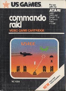 Screenshot Thumbnail / Media File 1 for Commando Raid (1982) (U.S. Games Corporation, Wes Trager) (VC1004)