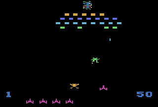 Screenshot Thumbnail / Media File 1 for Communist Mutants from Space (Galactic Egg) (1982) (Arcadia Corporation, Stephen Harland Landrum) (2) (AR-4101)