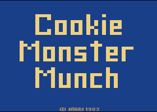 Screenshot Thumbnail / Media File 1 for Cookie Monster Munch (Cokie Monster's Maze, Cookie Monster's Garden) (Kid's Controller) (Children's Computer Workshop) (1983) (Atari, Gary Stark) (CX26102)