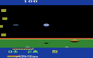 Screenshot Thumbnail / Media File 1 for Cosmic Commuter (1984) (Activision, John Van Ryzin) (AG-038-04)
