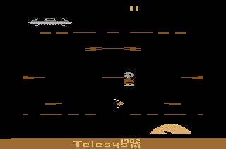 Screenshot Thumbnail / Media File 1 for Cosmic Creeps (1982) (Telesys, Don 'Donyo' Ruffcorn) (1002)