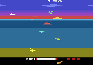 Screenshot Thumbnail / Media File 1 for Crash Dive (Voyage to the Bottom of the Sea) (1983) (20th Century Fox Video Games, Bill Aspromonte) (11031)
